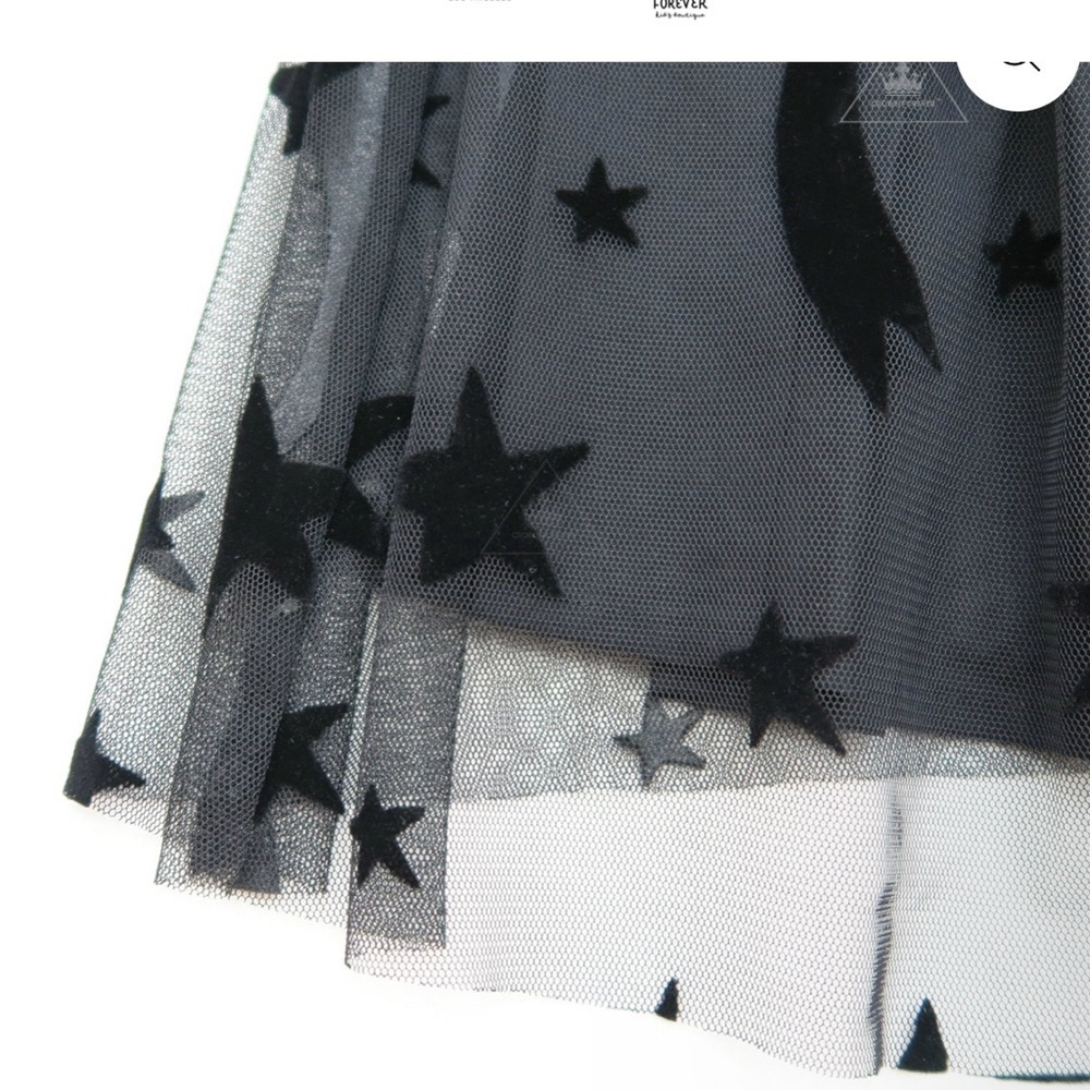 Stella McCartney Kids Black Star Dress - Picture 8 of 9